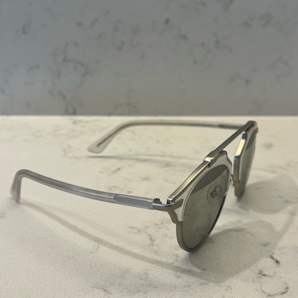 Authentic Dior So Real Sunglasses in Matte Silver - Picture 6 of 16